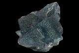 Unique, Teal Fluorite Crystal Cluster - Fluorescent! #128936-1